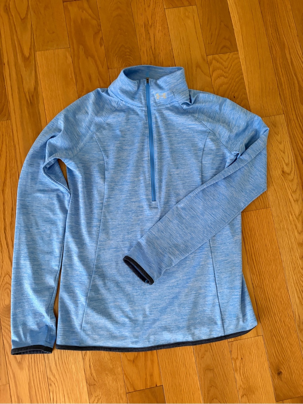 Under Armour Sky Blue Women's Quarter-Zip Performance Pullover